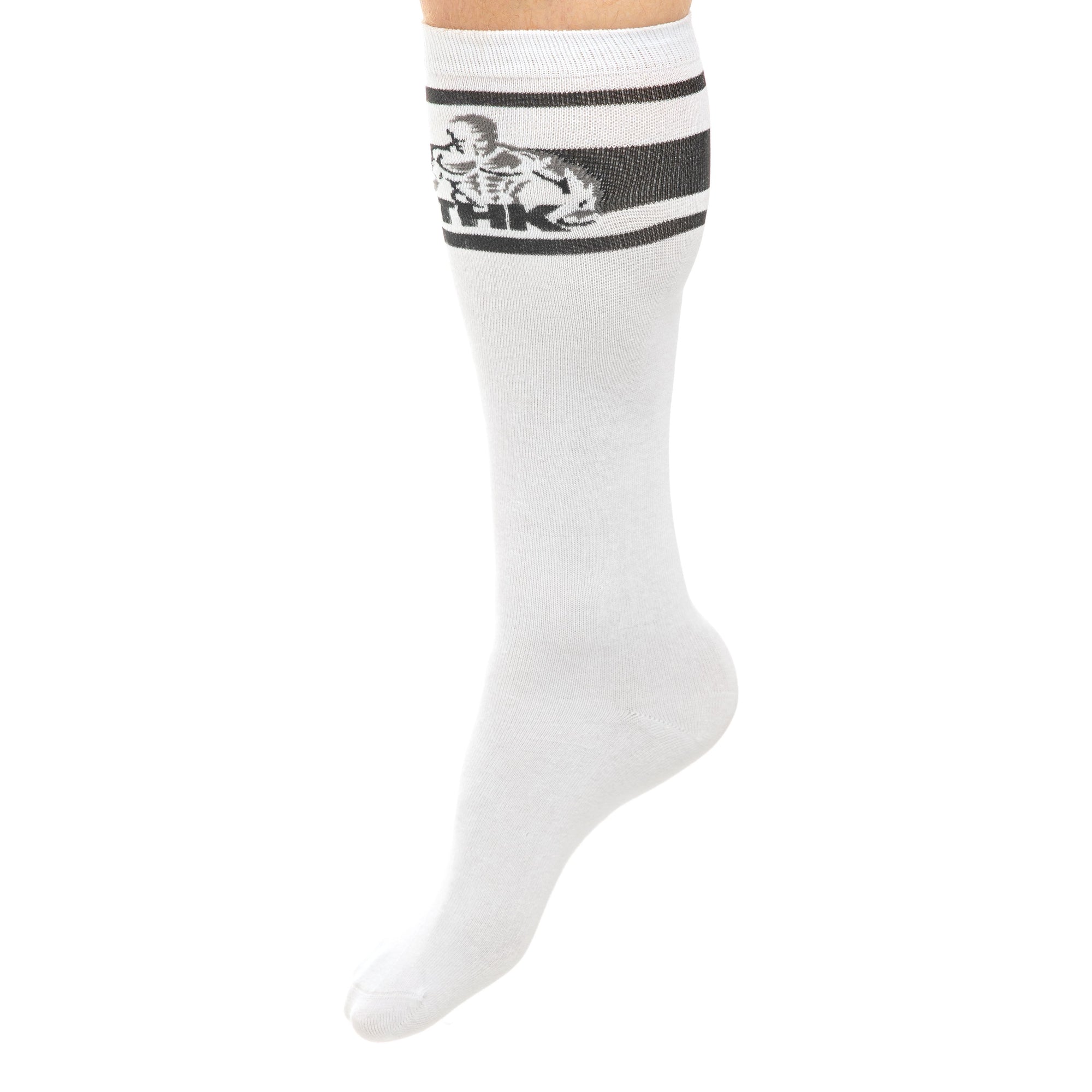 Circuit Sock - White - THK/ThirstyMale.com
